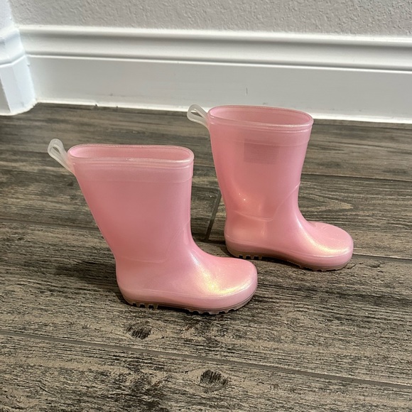 Cat & Jack Shoes Toddler Girls Cat Jack Pink Rain Boots Poshmark